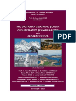 Mic Dictionar Geografic Scolar Cu Superlative Si Singularitati - I. Marculet PDF