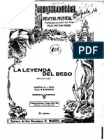 Banda - Zarzuela La Leyenda Del Beso - Score y Partes PDF