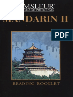 Mandarin Reading Booklet II PDF