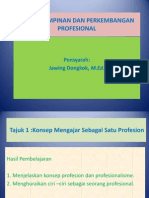 Asas Kepimpinan Dan Perkembangan Profesional