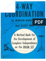 4 Way Coordination Marvin Dahlgren Drum PDF