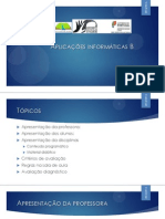 Aulas APIB 12 - Apresentação Da Disciplina PDF