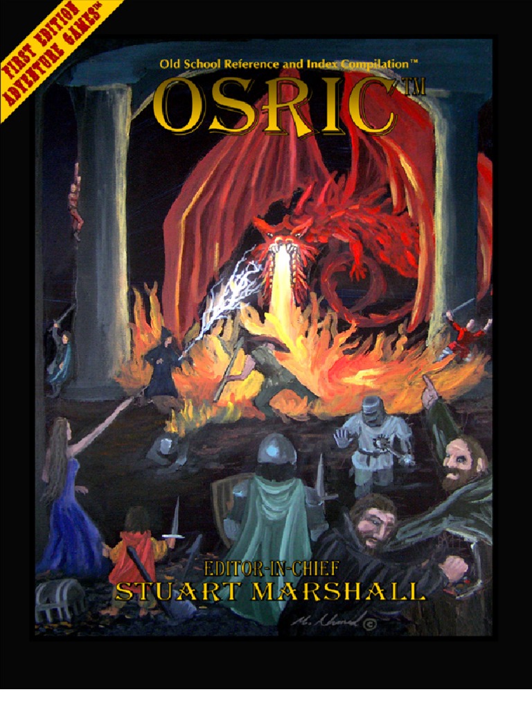 Old School Reference And Index Compilation Osric Pdf Dungeons Dragons Gary Gygax Games