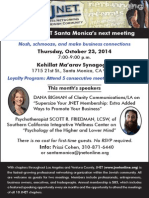 JNET Santa Monica Meeting Flyer - 10-23-14