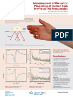 THZ Measurement of Skin