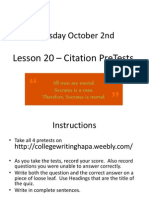 4 Citation Pretest Links