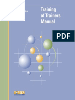 Youth Peer Education Toolkit - The Training of Trainers Manual