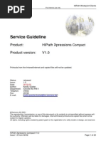 Siemens HiPath Xpressions Compact Service Guidelines PDF