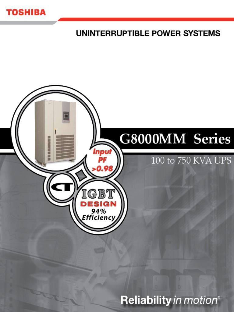 G8000MM - Brochure 120408 PDF | PDF | Power Inverter | Electric Power ...