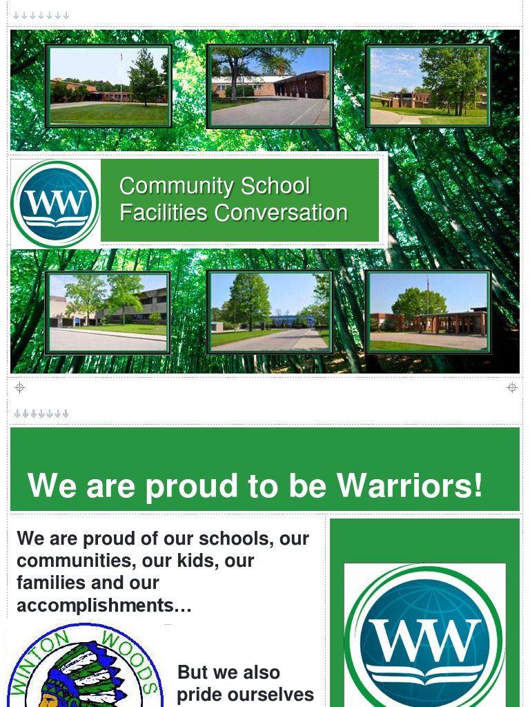 Winton Woods Facilities Presentation PDF Classroom Schools