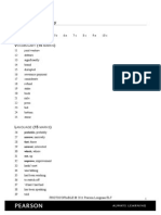 Entry Test Answer Key