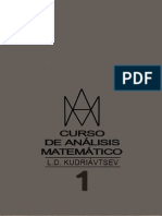 Curso de Análisis Matemático - L.D. Kudriavtsev Vol 1