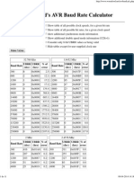 WormFood's AVR Baud Rate Calculator Ver. 1.3 PDF
