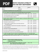 Domestic Violence Safety Assessment Tool | PDF | Violence | Domestic ...