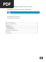 HP Service Manager Shared Memory Guide