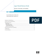 HP Service Manager Shared Memory Guide