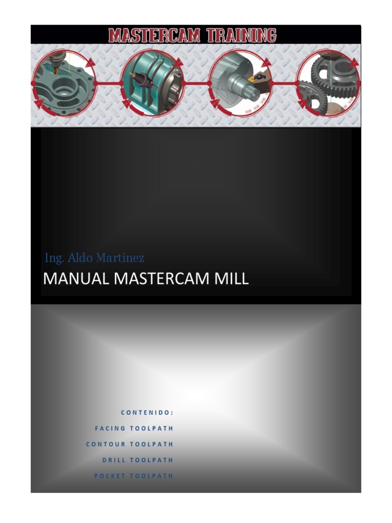 Manual Mastercam Mill PDF | PDF | Perforar | Herramientas