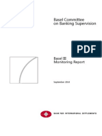 Basel Committee On Banking Supervision: Basel III Monitoring Report