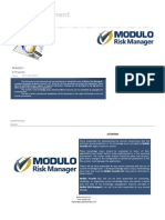 Reporte Operativo de Riesgos Componente Tactico PDF
