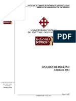 Temarios y Examenes Tipo - ADM Ingreso U Esp Santo Guayas PDF