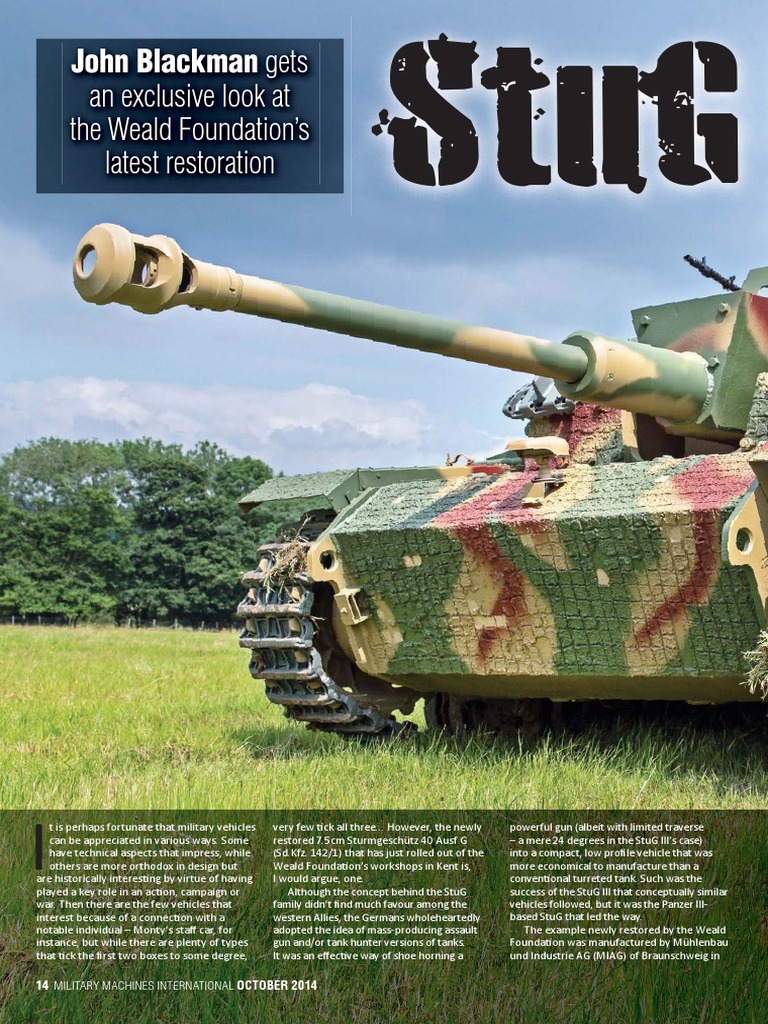 Stug III Survivor Tank | PDF | Combat Vehicles | Military Vehicles
