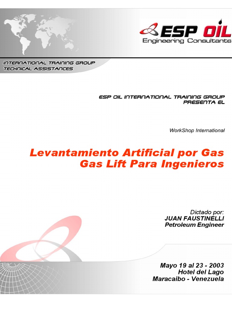 MANUAL Gas Lift PDF | PDF | Presión | Gases