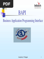 Business Application Programming Interface: Compiled by Y R Nagesh 1