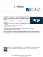 Relationship Between Rates of Antimicrobial Consumption and The Incidence of Antimicrobial Resistance in Staphylococcus Aureus and Pseudomonas Aeruginosa Isolates From 47 French Hospitals