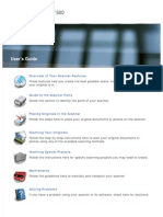 User's Guide: Overview of Your Scanner Features