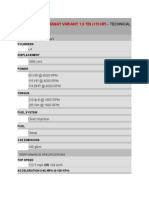 Volkswagen Passat Variant 1.9 TDI 115 HP specs