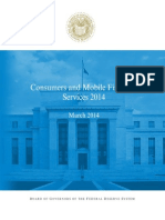 US Federal Reserve-Consumers and Mobile Financial Services-Report Mar 2014