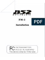 Manual B52 FM-02 PDF