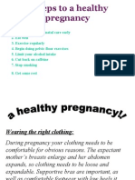 8 Steps to a Healthy Pregnancy