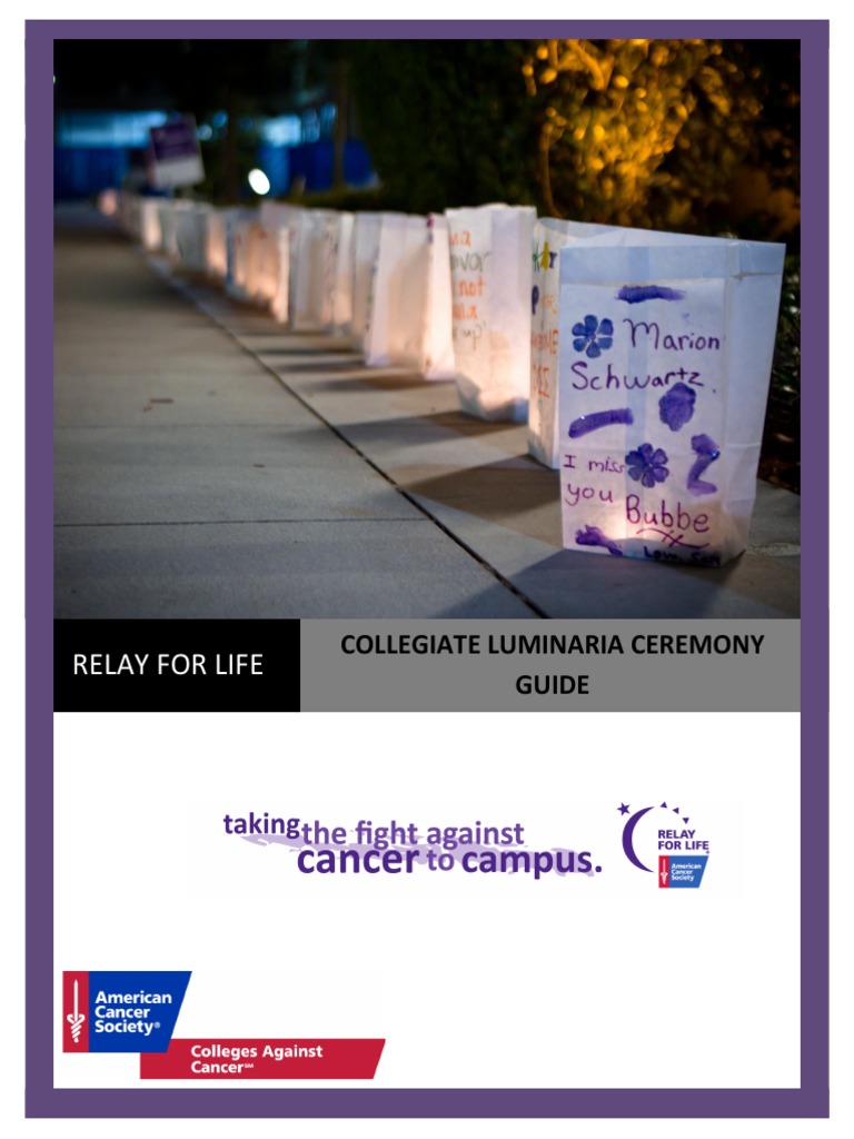 Luminary Ceremony Guidebook Pdf Entertainment General Leisure