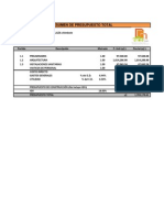 Partida de Metrados y Propuesta Economica IV