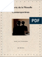 Historia de la Filosofía Contemporánea - José Luis Villacañas.pdf