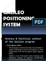History and Political Context of the European Galileo Positioning System
