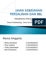 Asuhan Kebidanan Persalinan Dan BBL (Psikologis)