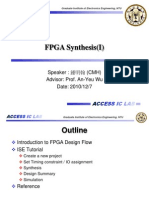 FPGA Synthesis (I)
