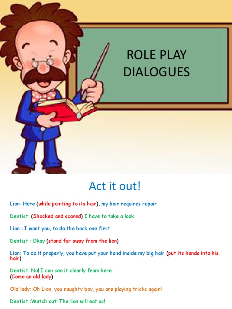 Role play dialogue