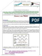 Dimmer Com Triac - Feira de Ciências PDF
