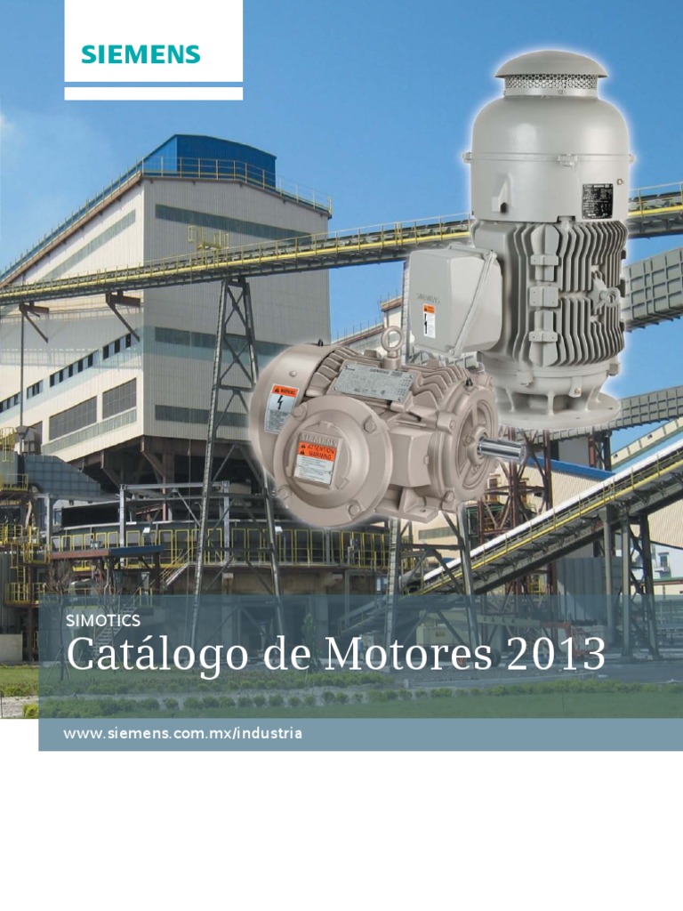 Catálogo de Motores Siemens 2013.pdf Acero Aluminio