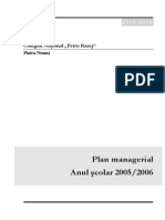 2005 2006 Plan Managerial