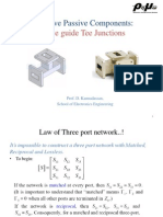 FALLSEM2014 15 - CP3209 - 02 Sep 2014 - RM01 - Lecture17 Wave Guide Tee Junctions PDF