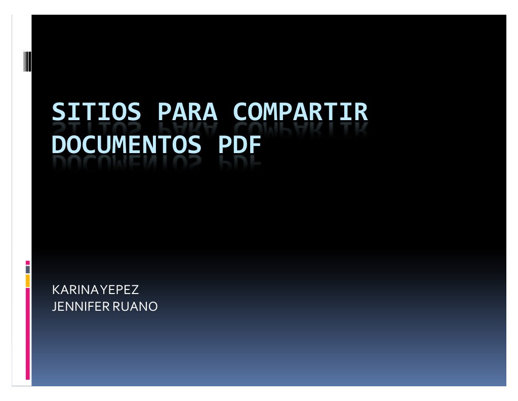 Sitios para Compartir Documentos Online | PDF | Scribd | Red mundial