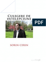 Sorin Cerin - Culegere de Intelepciune