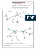 Implementing Different Kind of Vlans On Switches