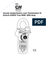 Alicate - Amperimetro - Manual PDF