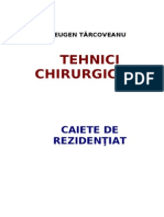 Tehnici-Chirurgicale Caiete Rezidentiat Eugen Tarcoveanu