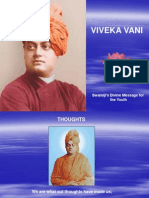 Viveka Vani: Swamiji S Divine Message For The Youth
